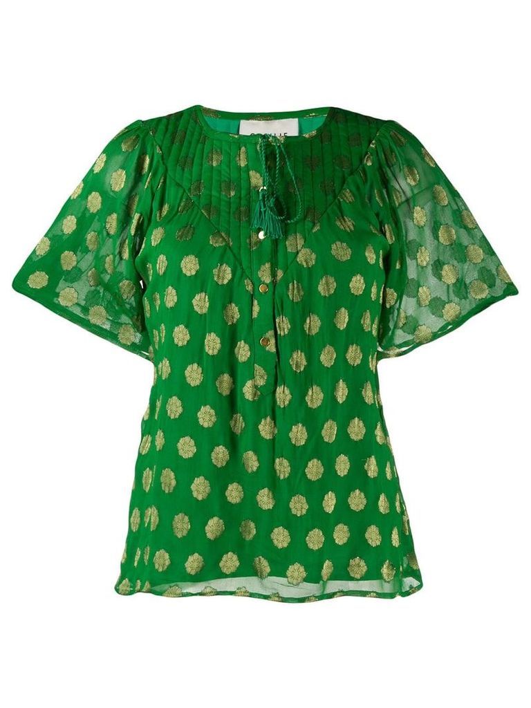 Cecilie Copenhagen 'Linda' Shirt - Green