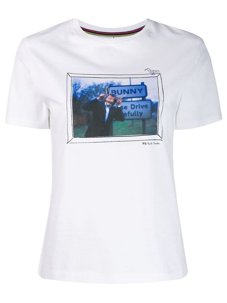 PS Paul Smith photographic print T-shirt - White