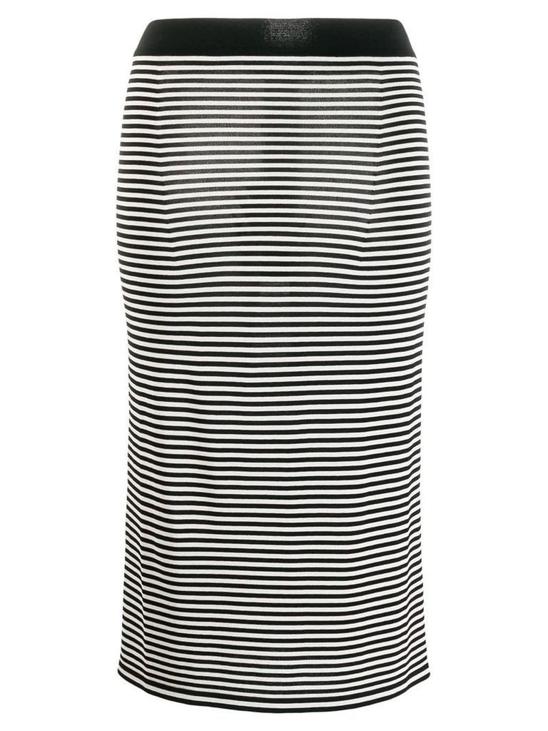 'S Max Mara striped pencil skirt - Blue