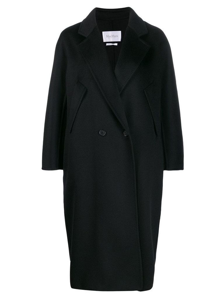 Max Mara oversized coat - Black