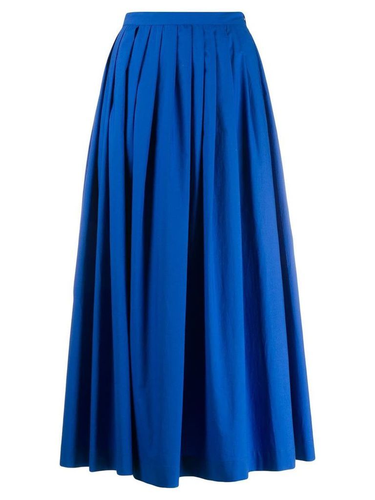 Boutique Moschino full pleated skirt - Blue