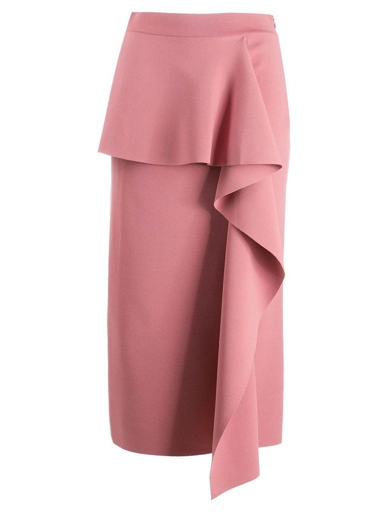 Stella McCartney compact knit skirt - Pink