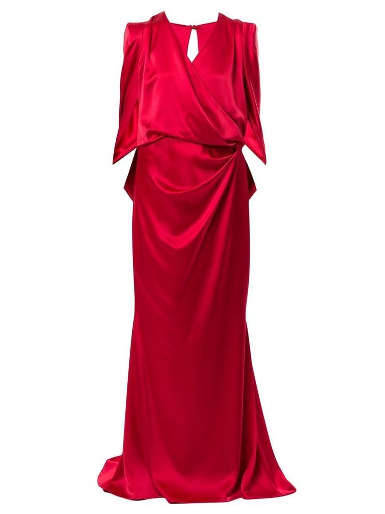 Talbot Runhof Pomelo gown - Red
