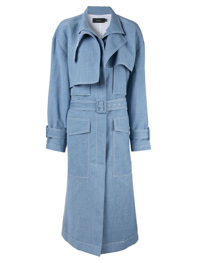 Joseph structured trench coat - Blue