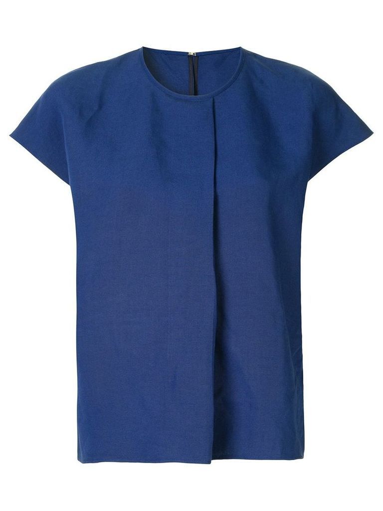 Ballsey front pleat blouse - Blue