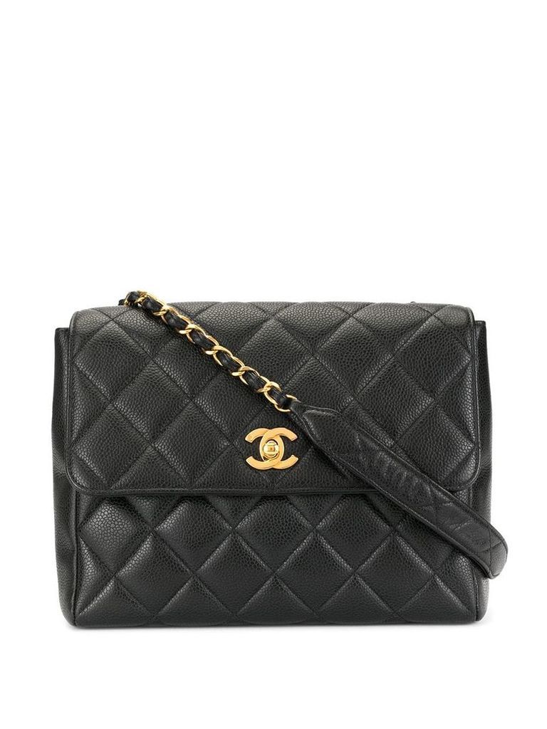 Chanel Vintage CC logo shoulder bag - Black