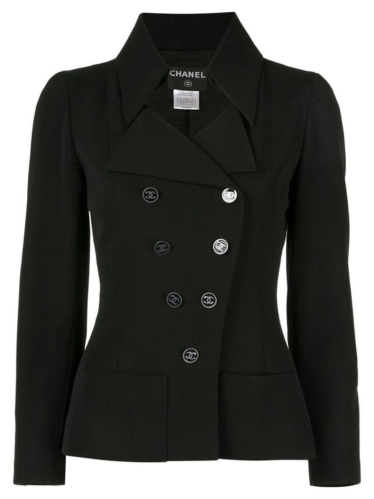 Chanel Vintage two-piece skirt suit - Black