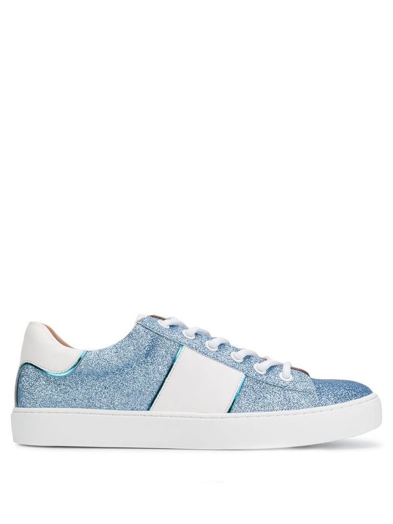 Twin-Set glitter sneakers - Blue