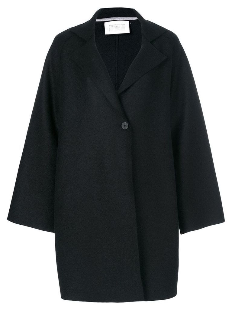 Harris Wharf London buttoned coat - Black