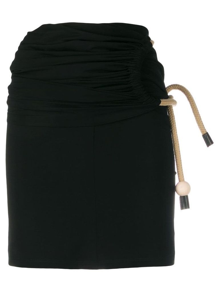 Ports 1961 short fitted skirt - Black