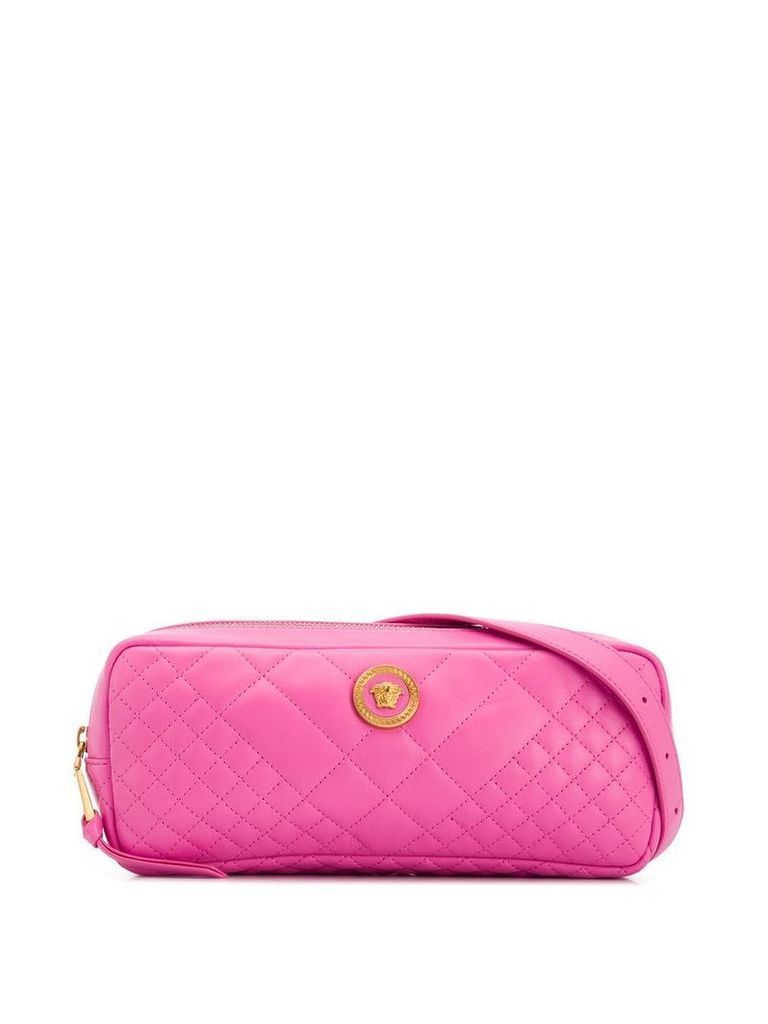Versace quilted shoulder bag - Pink