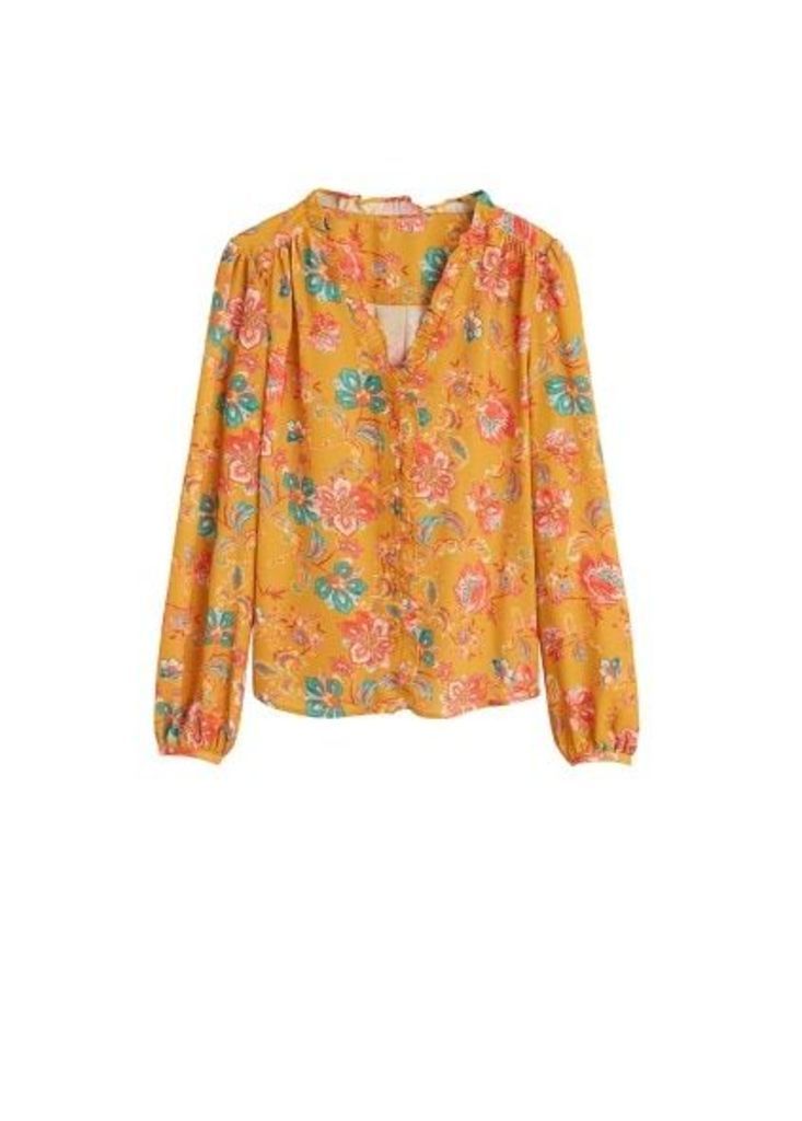 Paisley print blouse