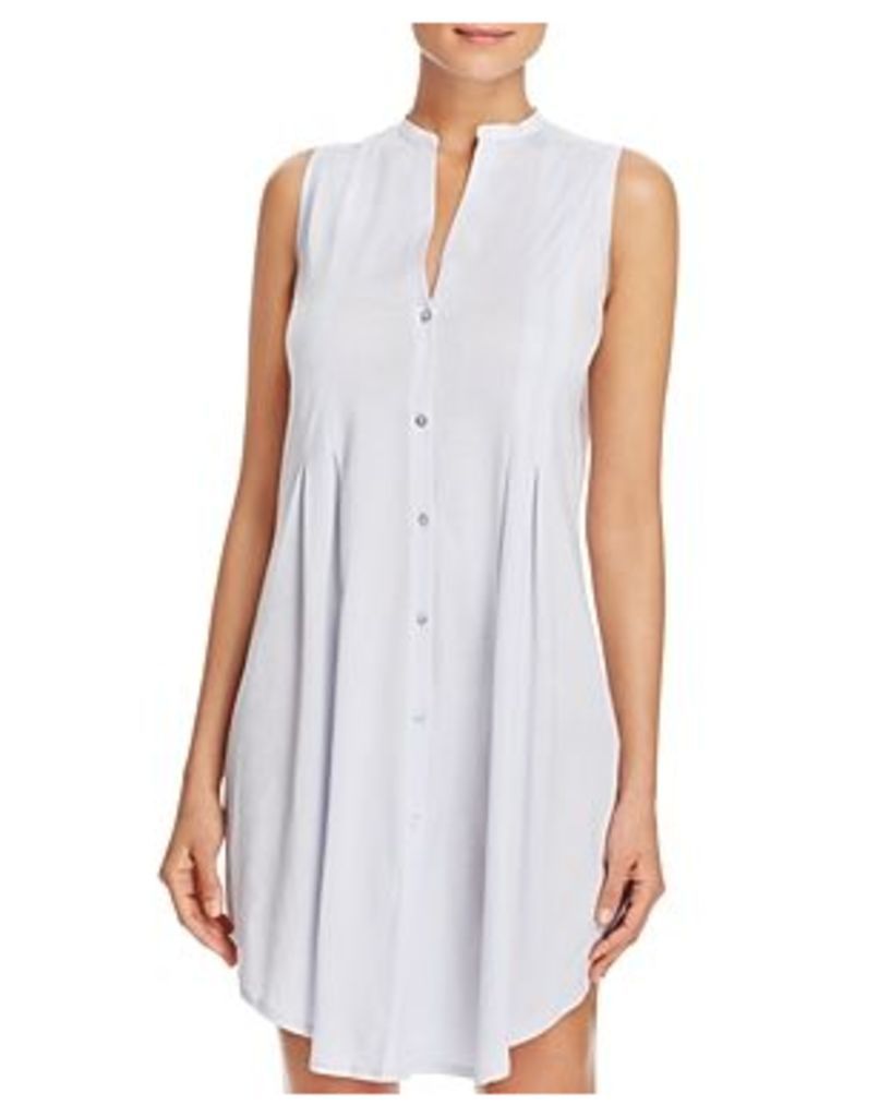 Cotton Deluxe Button Front Tank Gown