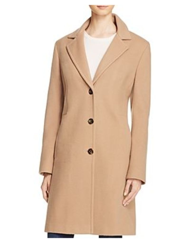 Calvin Klein Single-Breasted Button Front Coat