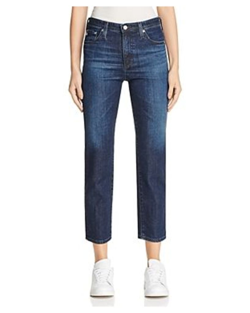 Ag Isabelle Straight Crop Jeans in 7 Years Preen