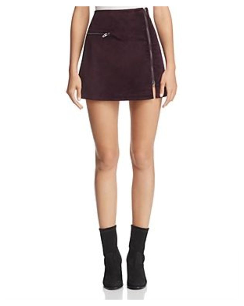 Blanknyc Velveteen Mini Skirt - 100% Exclusive