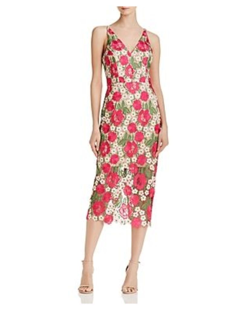 Avery G Floral Lace Dress