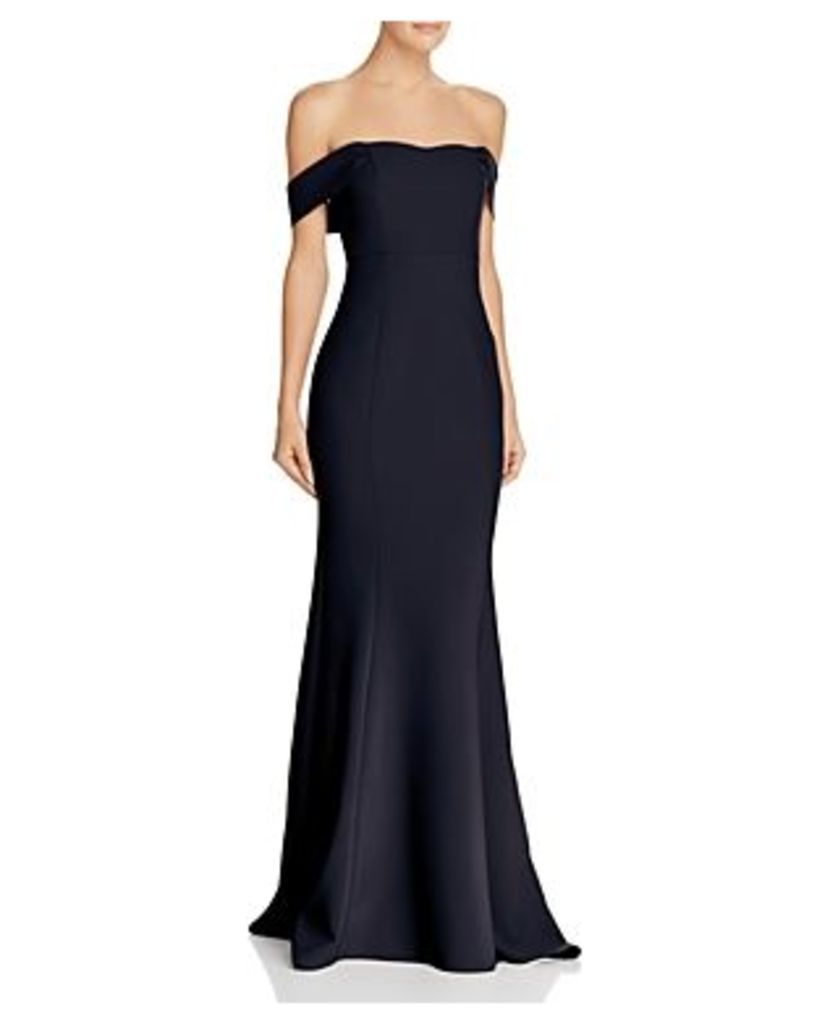Bartolli Off-the-Shoulder Mermaid Gown