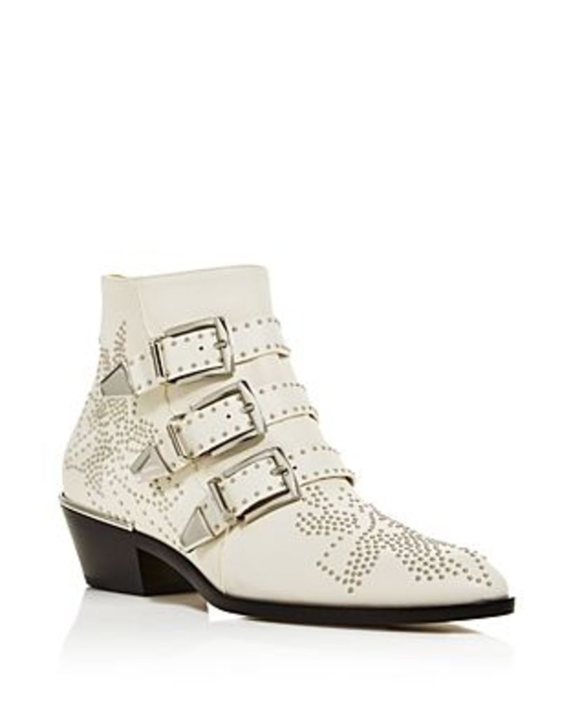 Women's Susanna Pointed-Toe Studded Booties