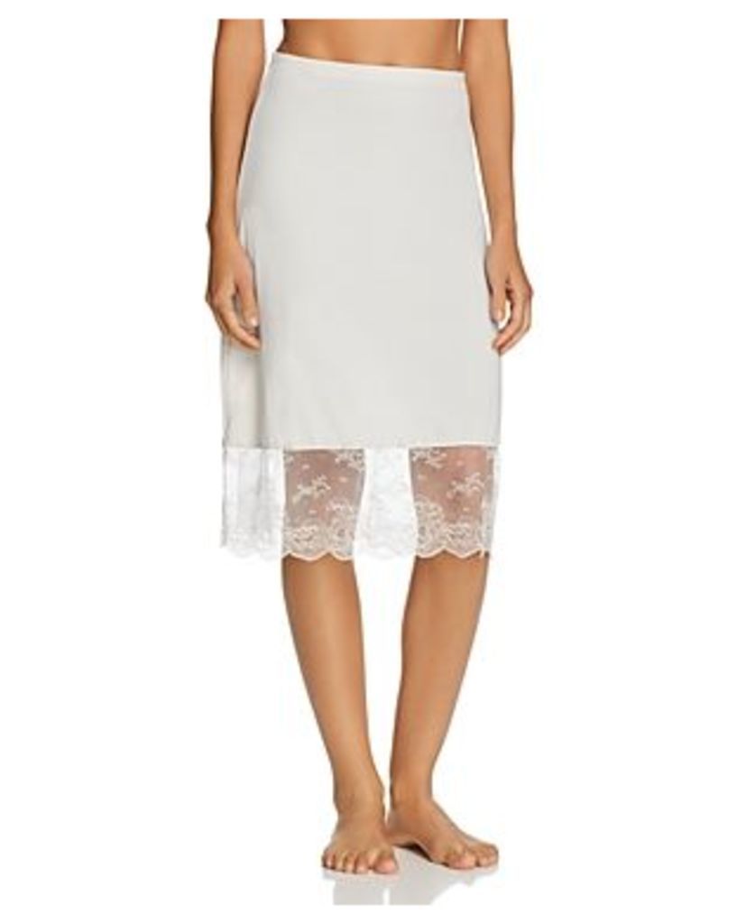 Natori Infinity Lace-Trim Slip Skirt