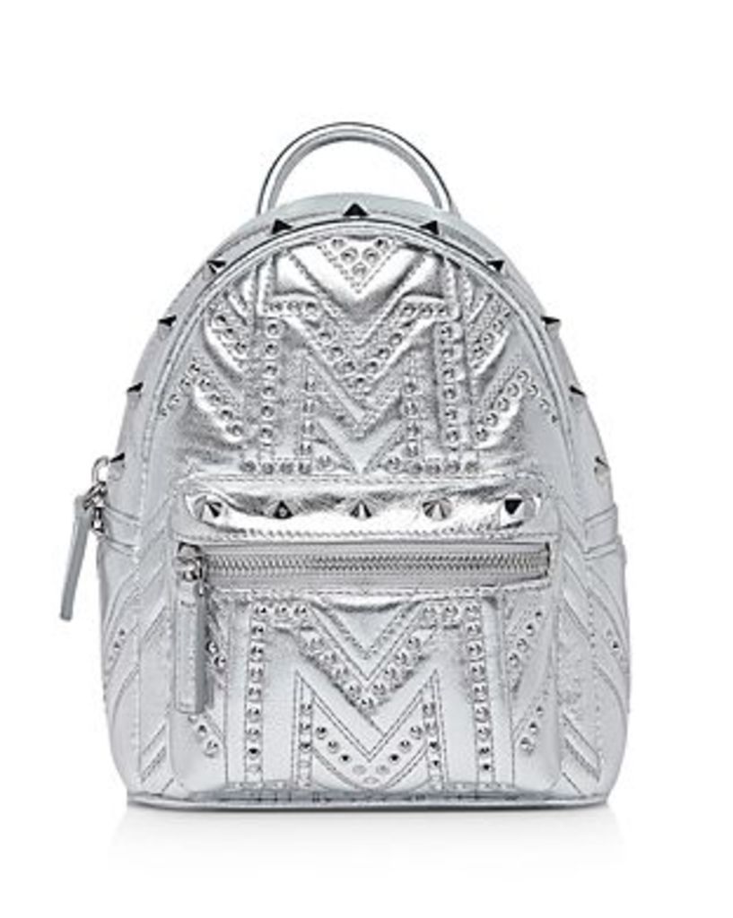Mcm Stark Quilted Studs Backpack