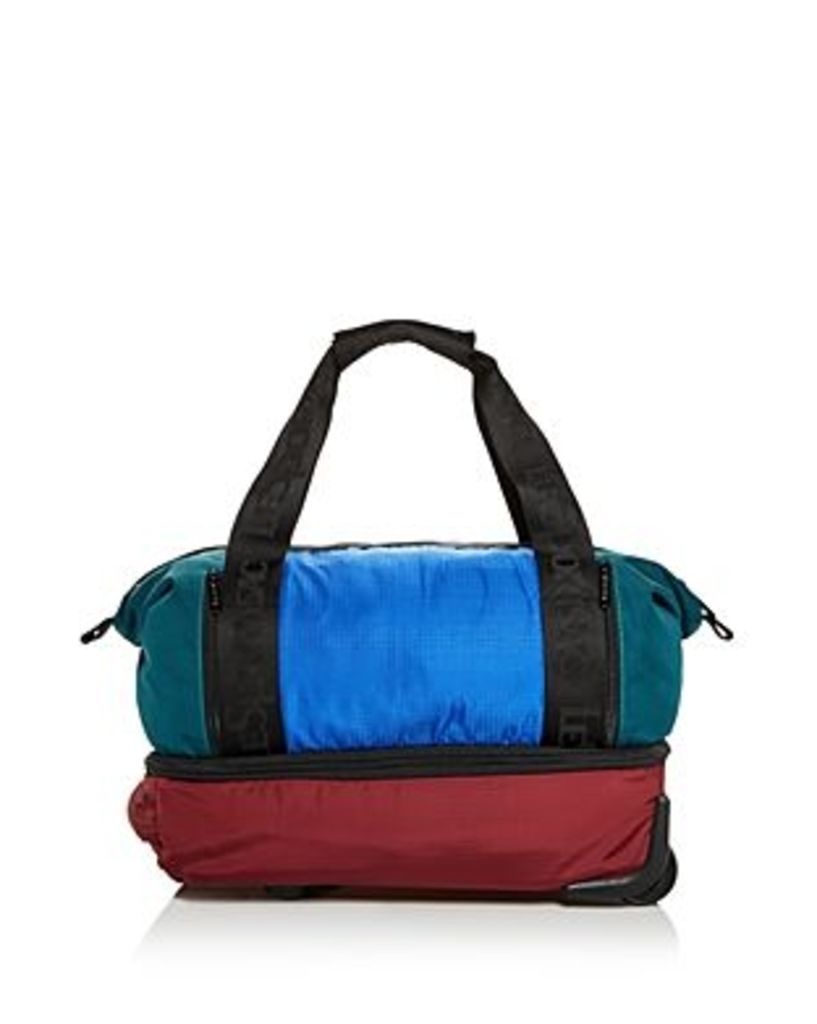 LeSportsac Dakota Color-Block Nylon Roller Duffel Bag