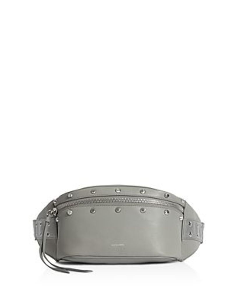 Allsaints Sid Studded Leather Convertible Belt Bag