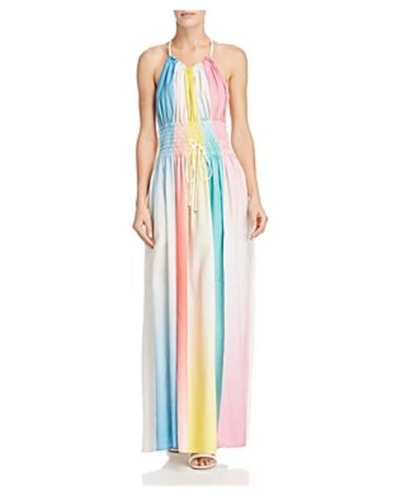A Mere Co. Neva Rainbow Ombre Maxi Dress