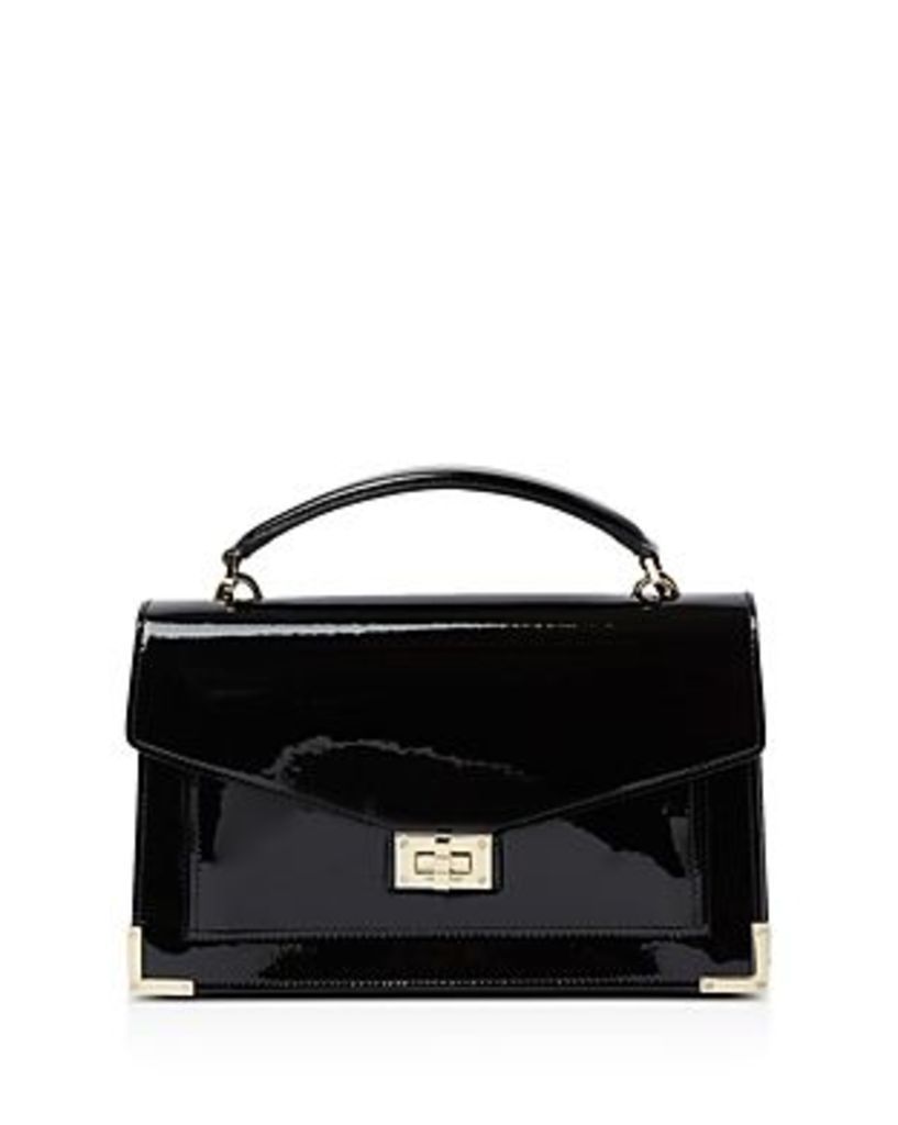 The Kooples Emily Small Patent Leather Shoulder Bag