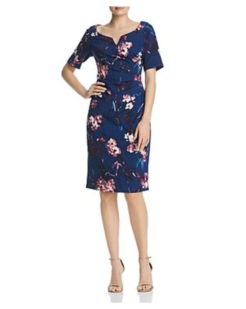 Adrianna Papell Vintage-Floral Dress