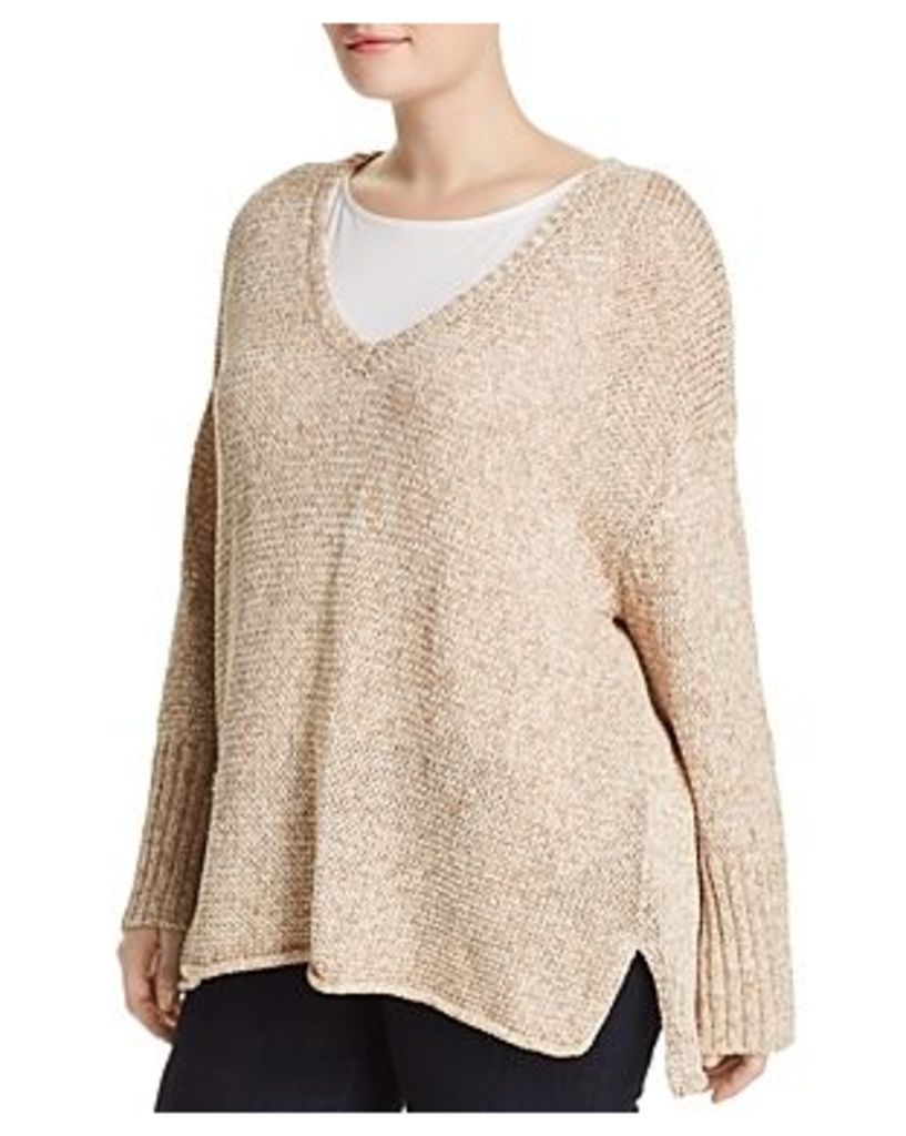 525 America Plus Relaxed V-Neck Sweater