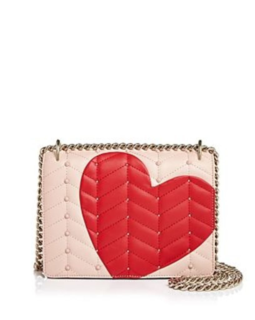 kate spade new york Heart It Marci Convertible Leather Shoulder Bag