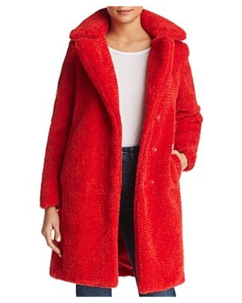 Vero Moda Lala Faux-Fur Teddy Coat