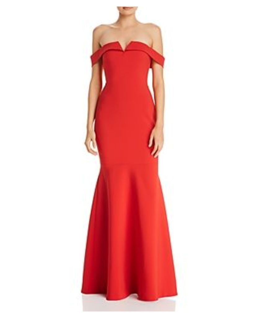 Likely Misisco Off-the-Shoulder Gown