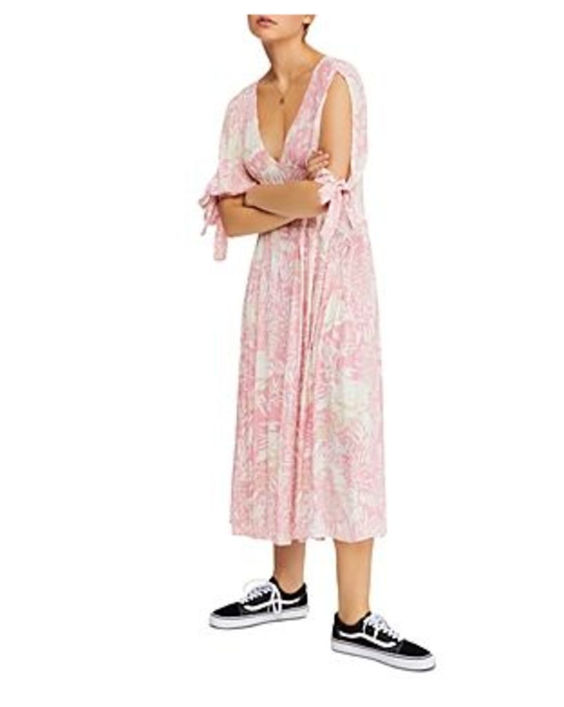 Free People Forever Always Floral Midi Dress