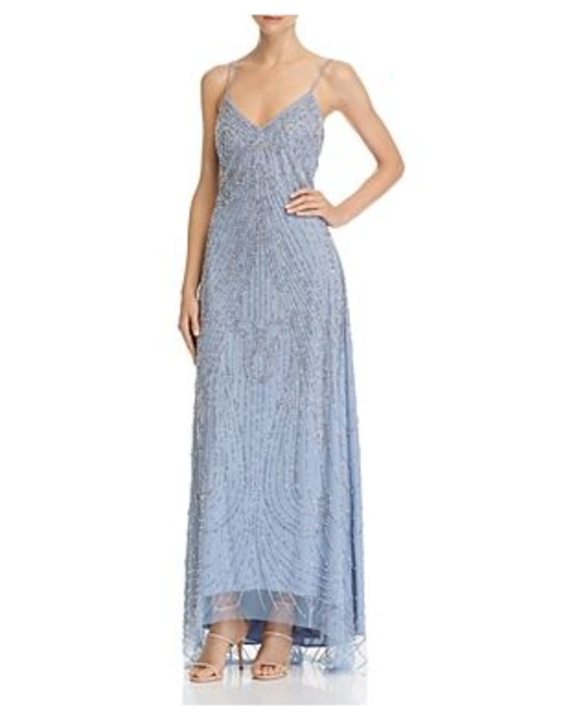Avery G Embellished High/Low Gown