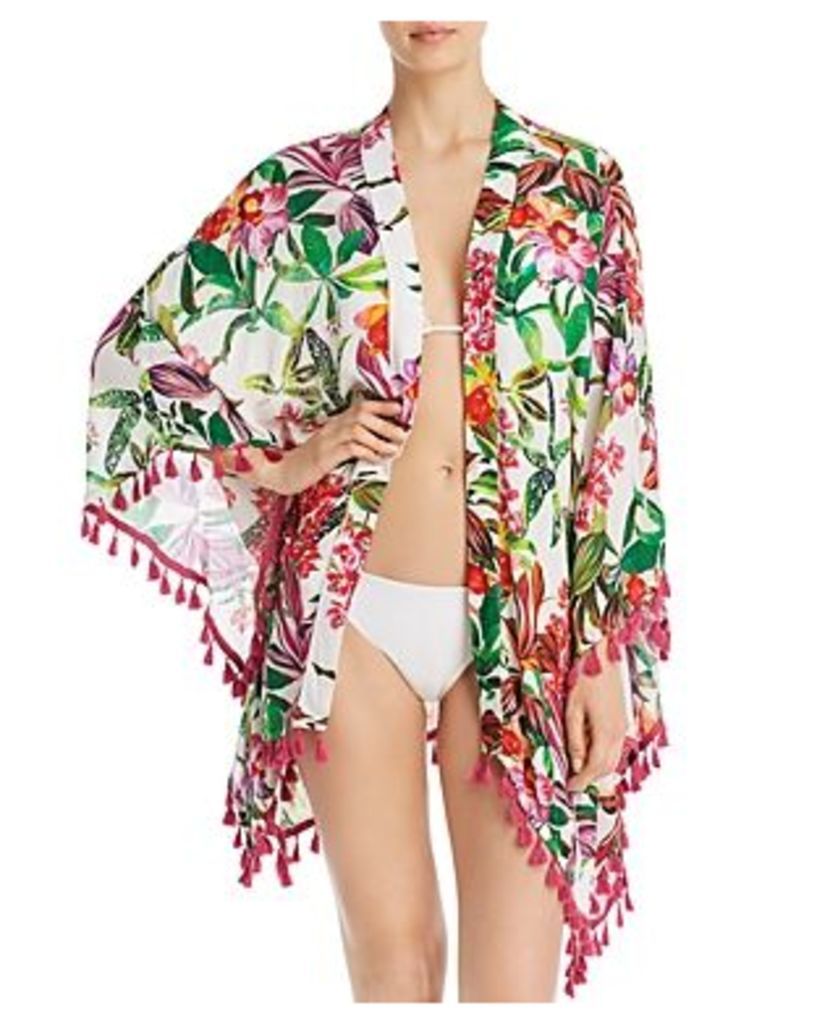 Welcome To Miami Kimono Swim Cover-Up - 100% Exclusive