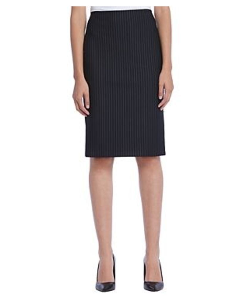 Bailey 44 Sang-Froid Pinstriped Ponte Pencil Skirt