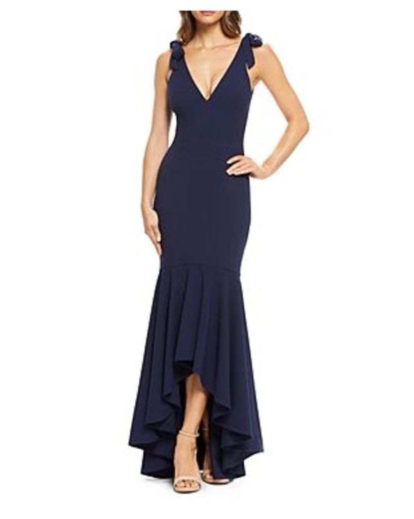 Dress the Population Julia High/Low Mermaid Gown