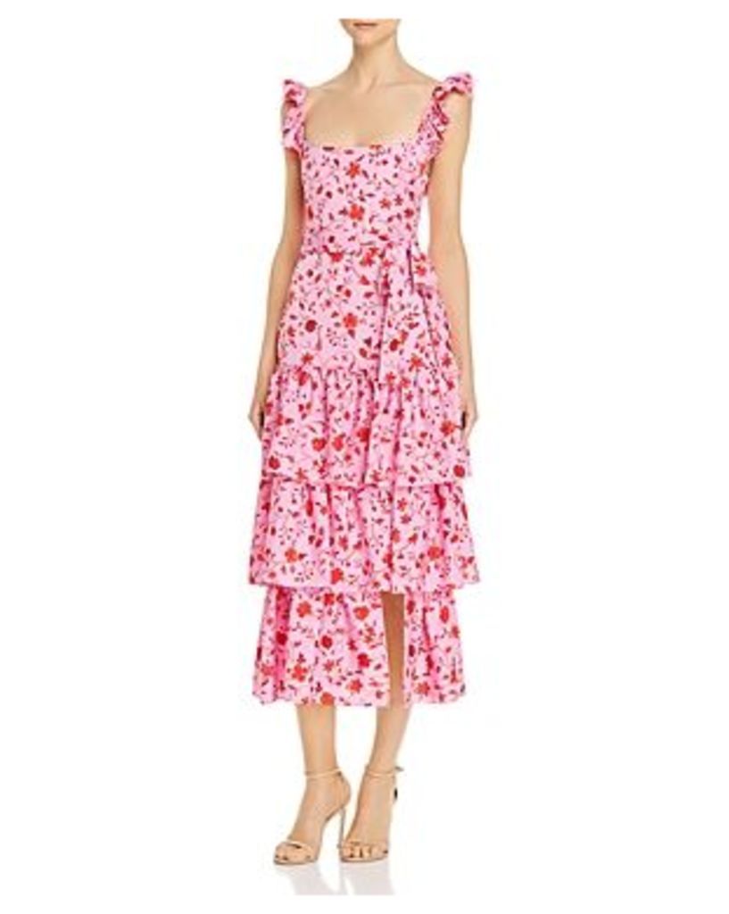 Likely Tiered Floral-Print Dress