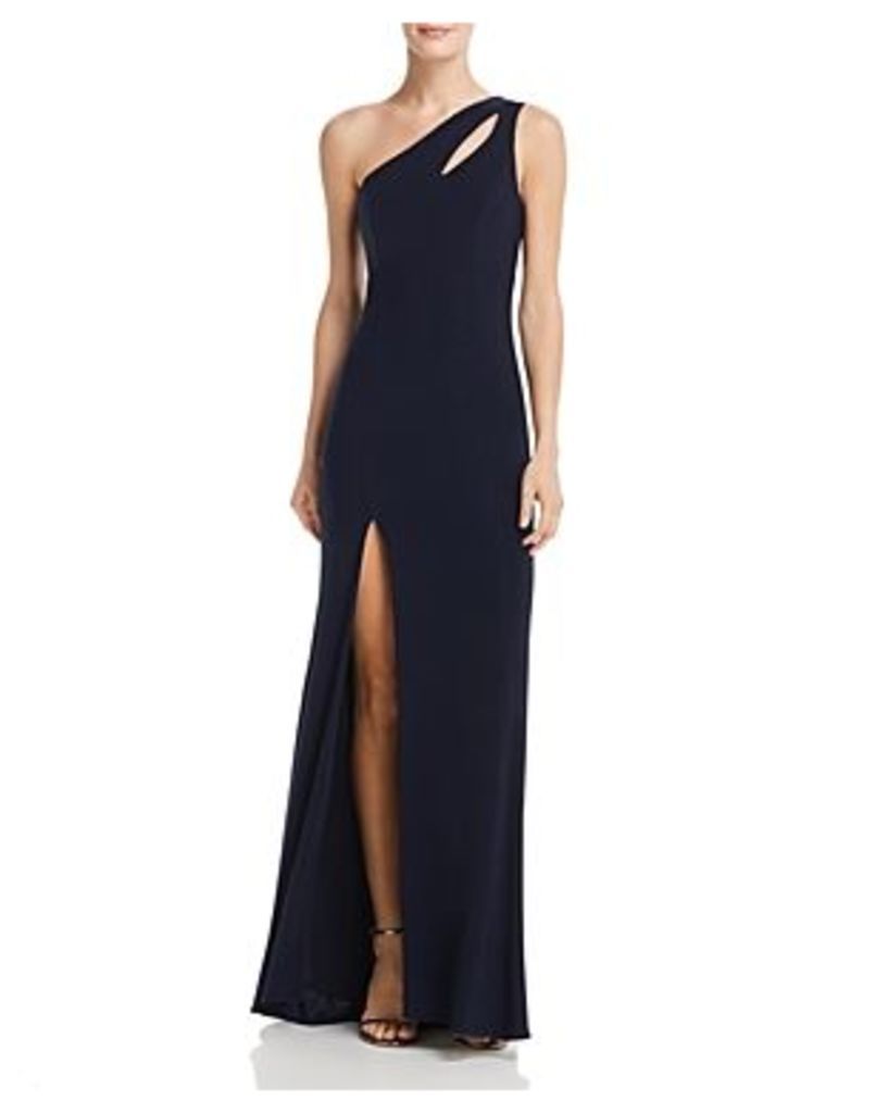 One-Shoulder Cutout Gown - 100% Exclusive