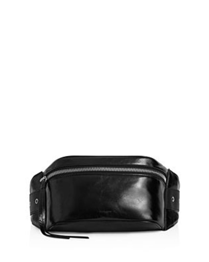 Allsaints Clip Leather Belt Bag