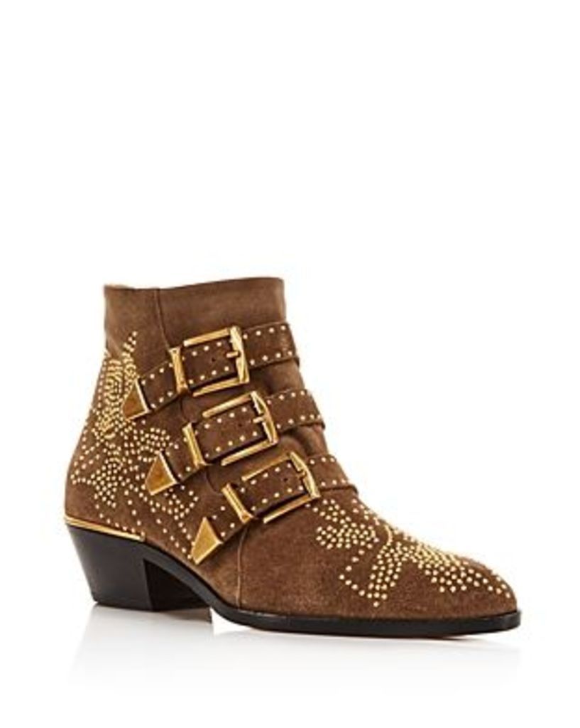 Women's Susanna Pointed-Toe Studded Booties