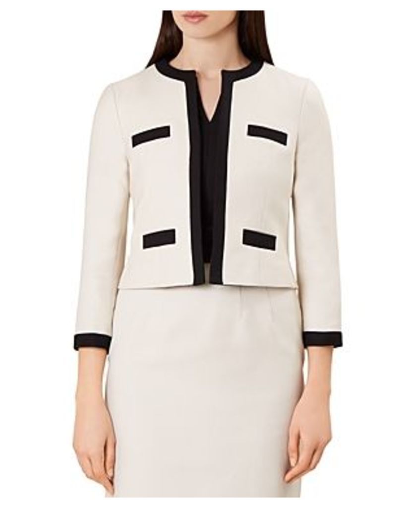Alison Cropped Contrast Jacket