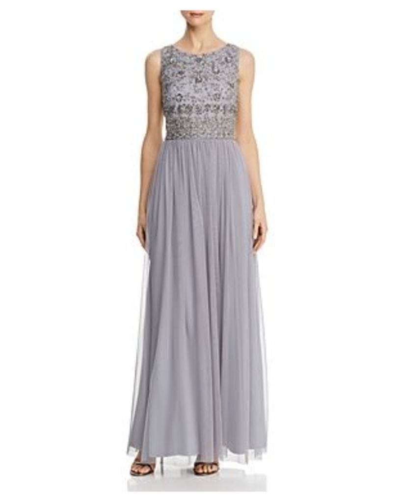 Adrianna Papell Embellished Bodice Gown
