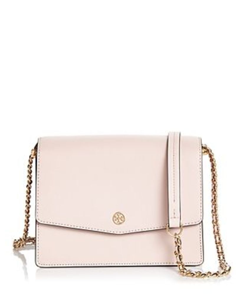 Tory Burch Robinson Leather Convertible Shoulder Bag