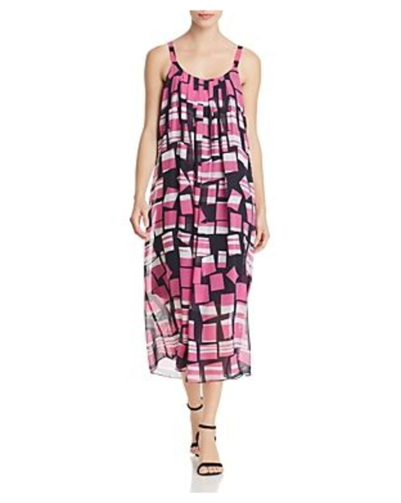 Nic+Zoe Block Party Sleeveless Printed Midi Dress