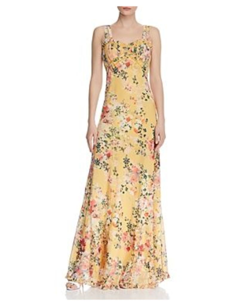Divine Heritage Floral Maxi Dress