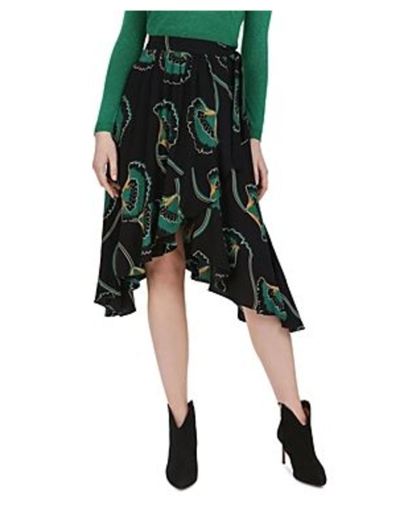 Ba & sh Lena Gingko Wrap Skirt