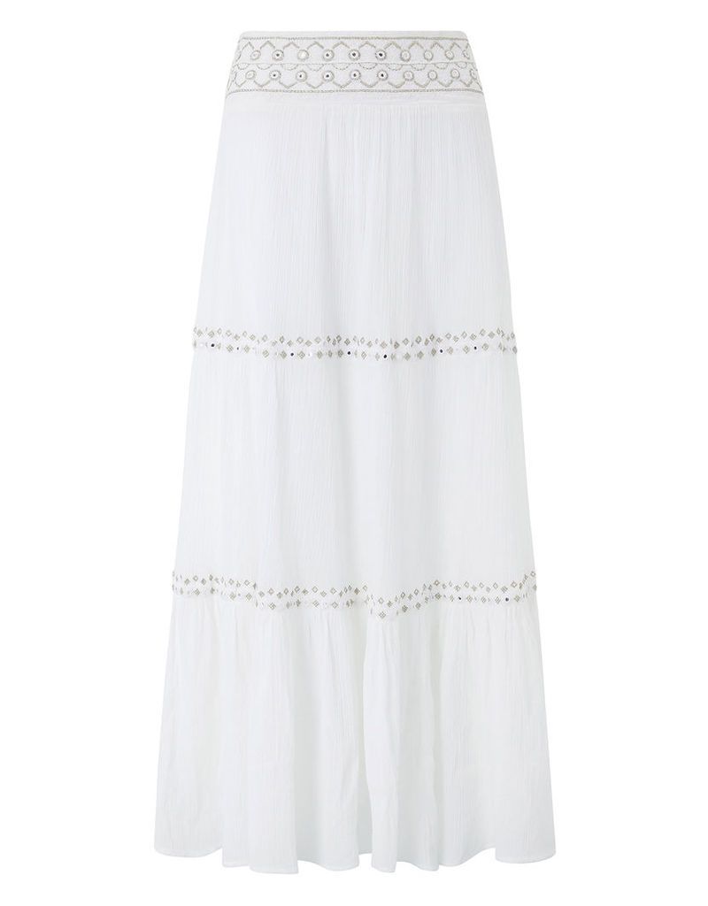 Bailey Embroidered Maxi Skirt